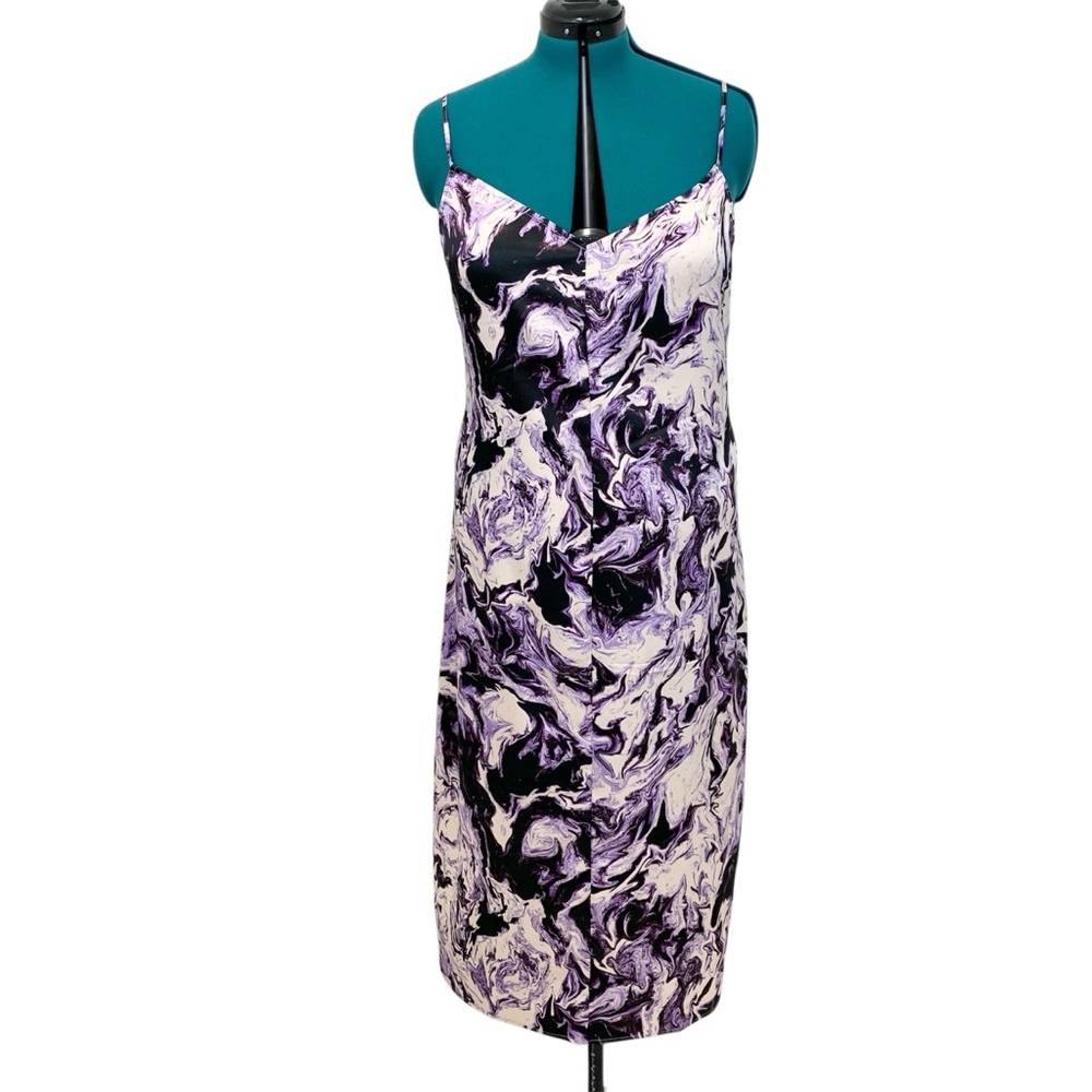 • MOVING SALE • AFRM Dress Purple Print Sleeveless 2X